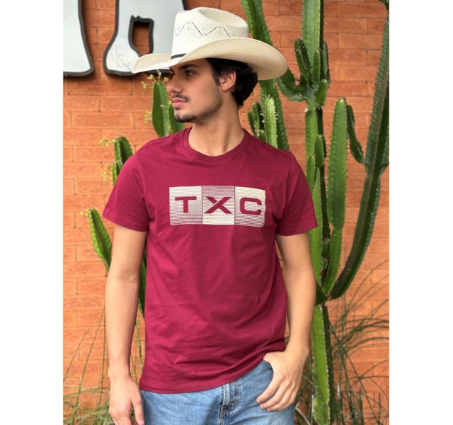 Camiseta TXC 192021 Bordô