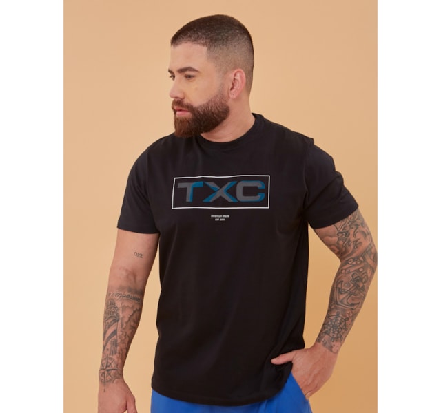 Camiseta TXC 192070 Preto