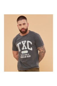 Camiseta TXC 192095 Preto Stone