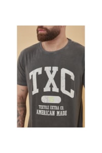 Camiseta TXC 192095 Preto Stone