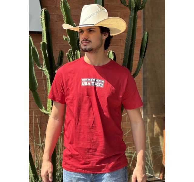 Camiseta TXC 192129 Vermelho