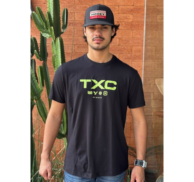 Camiseta TXC 192150 Preto