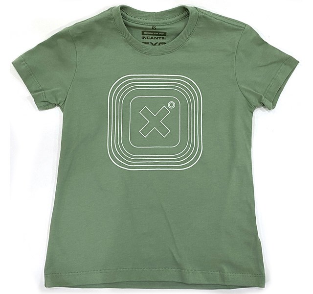 Camiseta TXC Infantil 191834i Verde Militar