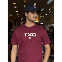 Camiseta TXC Plus Size 192336P Bordô
