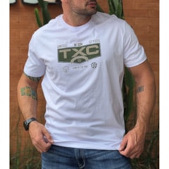 Camiseta TXC Plus Size Regular Branco 192186P