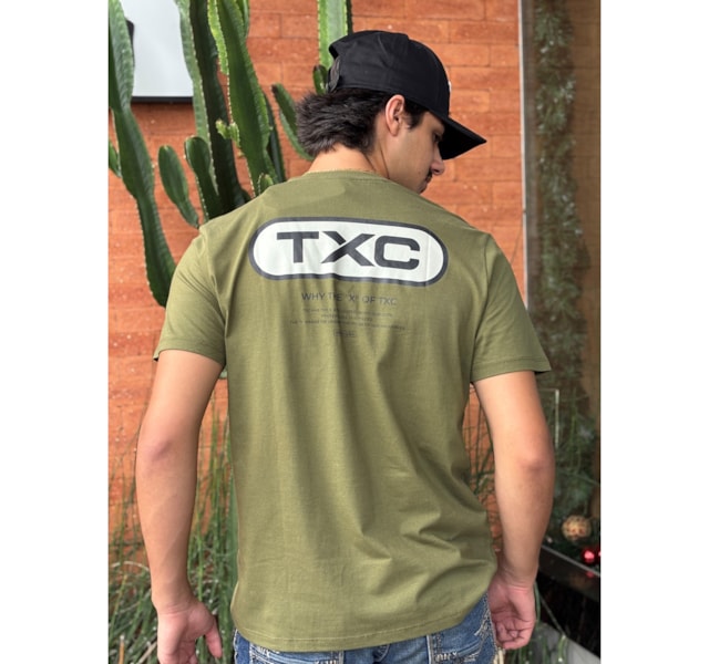 Camiseta TXC Regular Verde Militar 192248