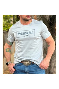 Camiseta Wrangler Cinza WM5500-CZ