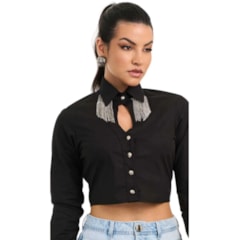Camisete Cropped Buphallos C/Franja BPL840