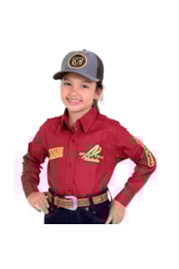 Camisete Infantil MLBI GREEN Vermelho
