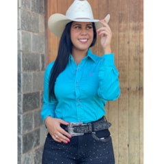 Camisete Laço Forte Azul 3107L
