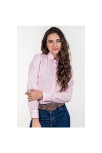 Camisete Miss Country Classic Rosa/Branco 2048