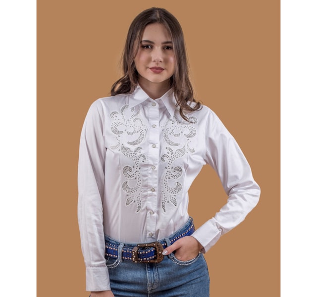 Camisete Miss Country Road Branco 2050