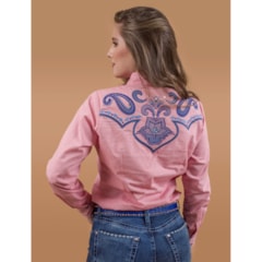 Camisete Miss Country Sense Rosa 2051