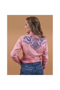 Camisete Miss Country Sense Rosa 2051