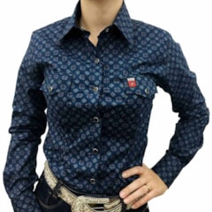 Camisete Os Vaqueiros Floral 8009