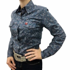 Camisete Os Vaqueiros Floral 8009