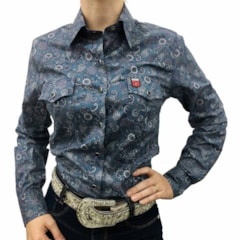 Camisete Os Vaqueiros Floral 8009