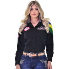 Camisete Radade ML BR HC Preto