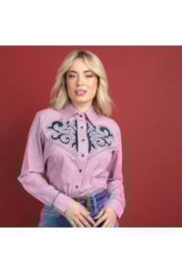 Camisete Xadrez Miss Country 2067