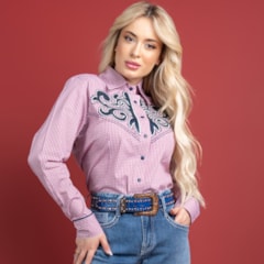 Camisete Xadrez Miss Country 2067