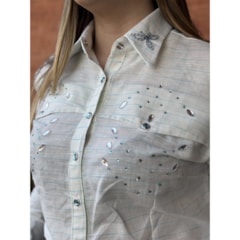 Camisete Zenz Western Coastside Branco/Azul Claro ZW0324018