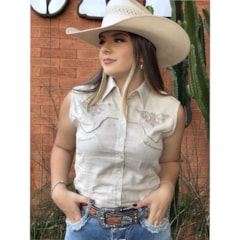 Camisete Zenz Western Limen Bege ZW0324021