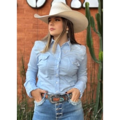 Camisete Zenz Western Tropical Azul Claro ZW0324020