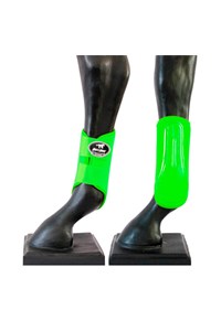 Caneleira Curta Boots Horse Verde Neon 1485 BH-11