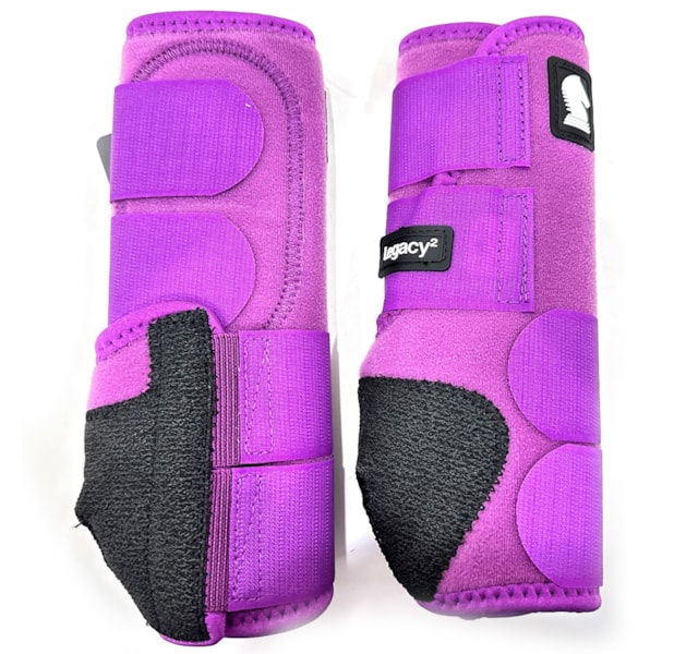 Caneleira Neoprene Classic Equine Legacy 2 CLS102-CL Roxo