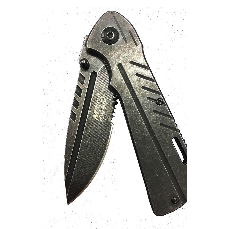 Canivete M.Tech EUA Ballistic Grafite MT-A890 | Cris & Cia