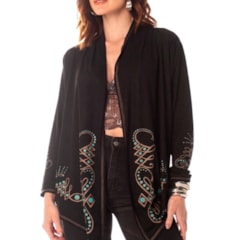 Cardigan Assimétrico Moon Horse INV 186