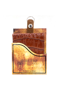 Carteira Cincow Print Crocodilo Guaraná CW9157
