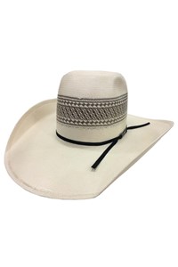 Chapéu American Hat Natural/ Rendado Cinza 4100