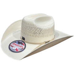 Chapéu Amrecian Hat Palha Natural JC4200