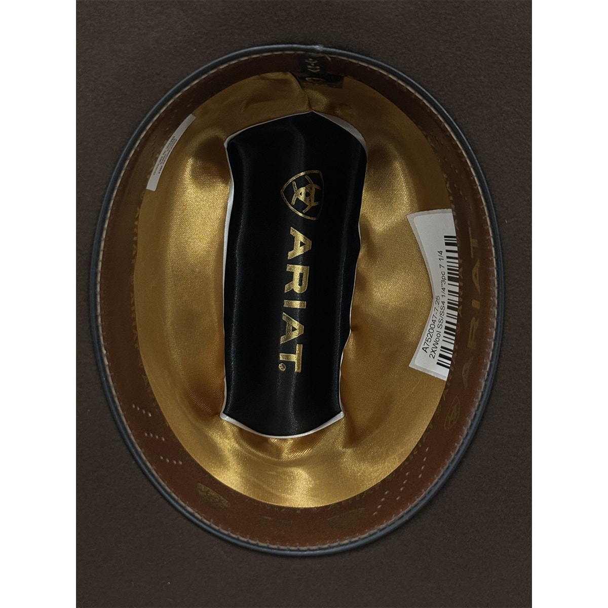 Chapéu Ariat Feltro 2x Premium Chocolate A7520047 | Cris & Cia