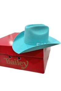 Chapéu Bailey Importado 4X Blue Turquoise LIGHTNING