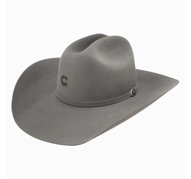 Chapéu Charlie 1 Horse 6x Charcoal CASH