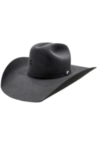 Chapéu Charlie 1 Horse 6x Charcoal CASH