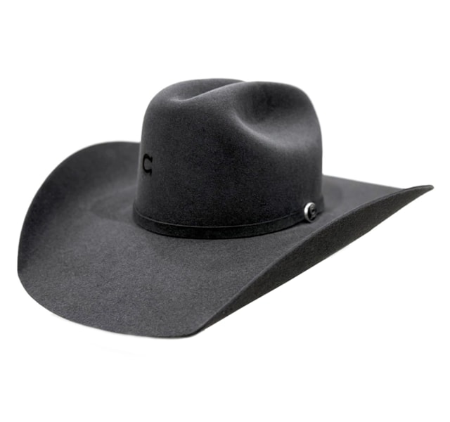 Chapéu Charlie 1 Horse 6x Charcoal CASH