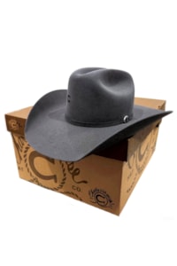 Chapéu Charlie 1 Horse 6x Charcoal CASH