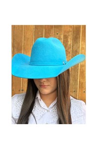 Chapéu Mexican Hats Guerreiro Wild Horse Azul Turquesa 12419