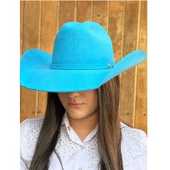 Chapéu Mexican Hats Guerreiro Wild Horse Azul Turquesa 12419
