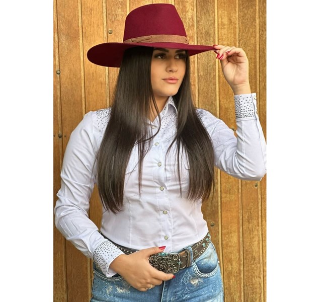Chapéu Mexican Hats Jay Horse Vinho 19006
