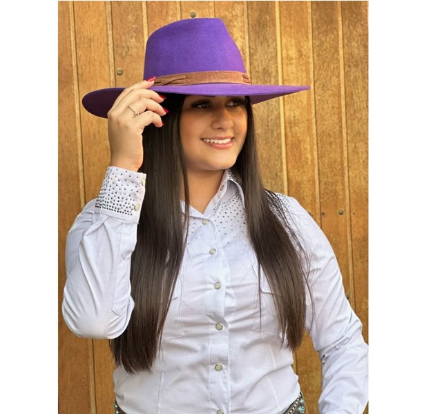 Chapéu Mexican Hats Jay Horse Violeta 19008