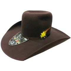 Chapéu Mexican Hats Monterrey Marrom com viés 412