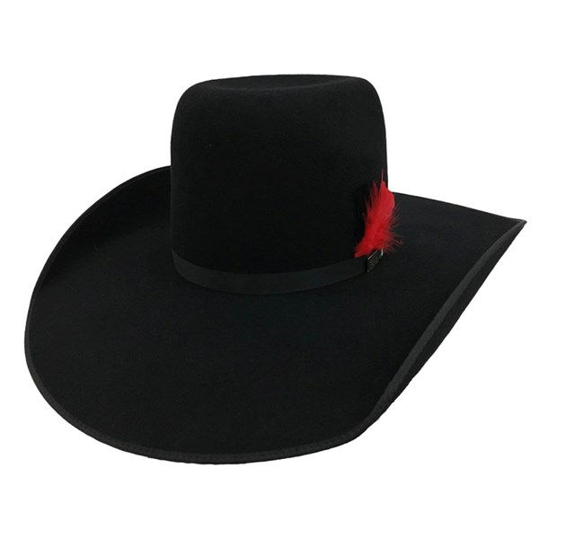 Chapéu Mexican Hats Sanluis Preto com Viés 427