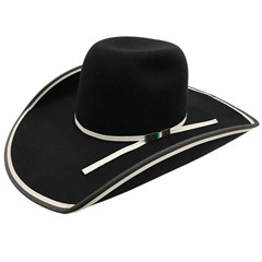 Chapéu Mexican Hats Sanluis Preto Viés Duplo 447