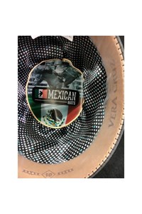 Chapéu Mexican Hats Vera Cruz Preto MH2300