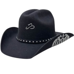 Chapéu Pralana Infantil Arizona Queen Preto 12498