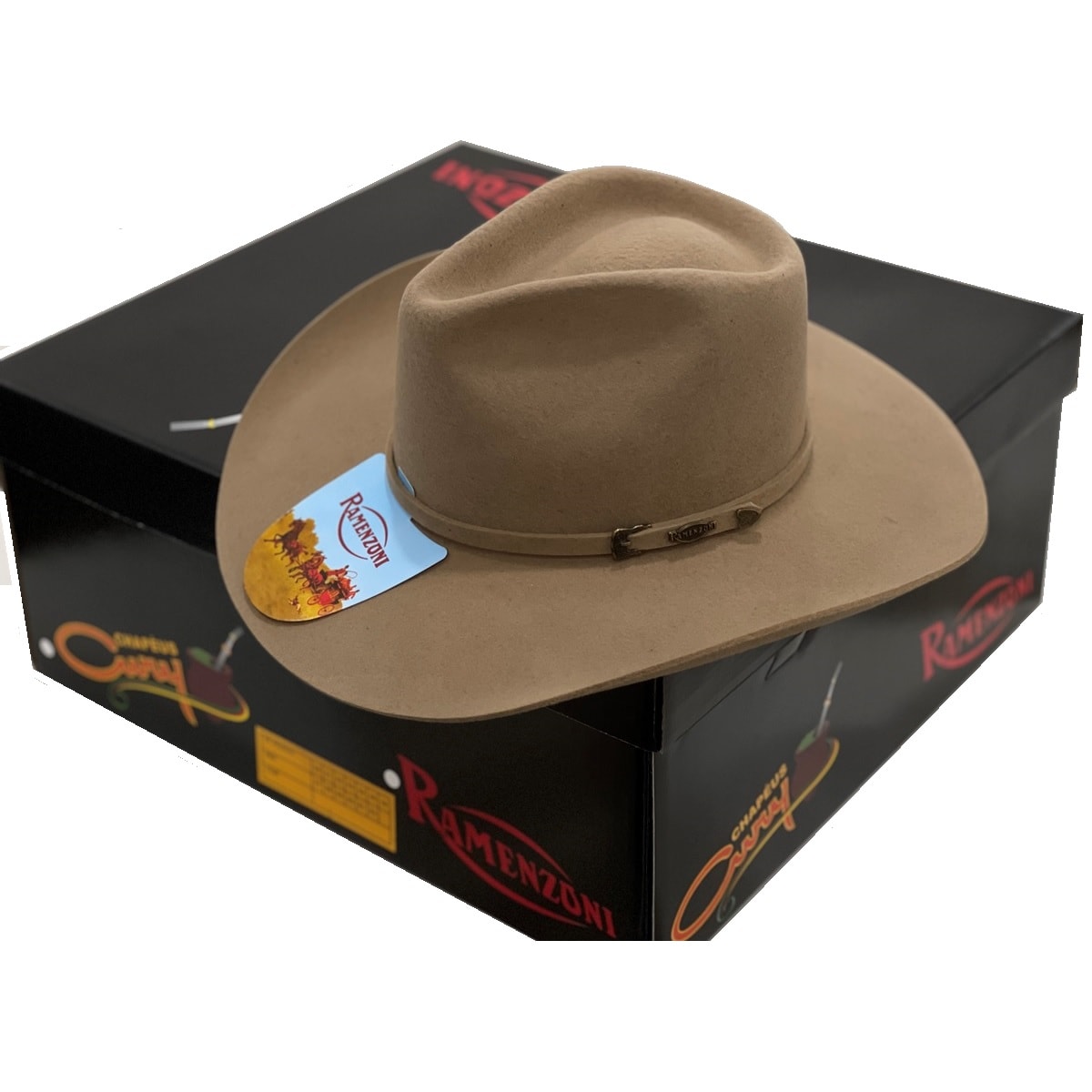 帽子 GENZERO Durbin wash cowboy dogear cap Chapéu Ramenzoni Campo Cidade 2078 Sillver Belly | Cris & Cia